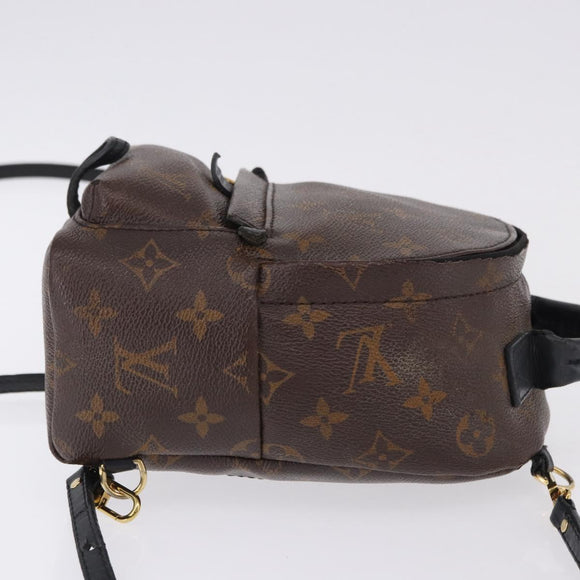 LOUIS VUITTON Monogram Palm Springs MINI Backpack M44873 LV Auth 194582