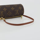 LOUIS VUITTON Monogram Papillon Pouch LV Auth 194584-7