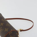 LOUIS VUITTON Monogram Papillon Pouch LV Auth 194584-8