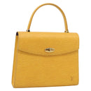 LOUIS VUITTON Epi Malesherbes Bag Tassili Yellow Jonne M52379 LV Auth 194586A-1