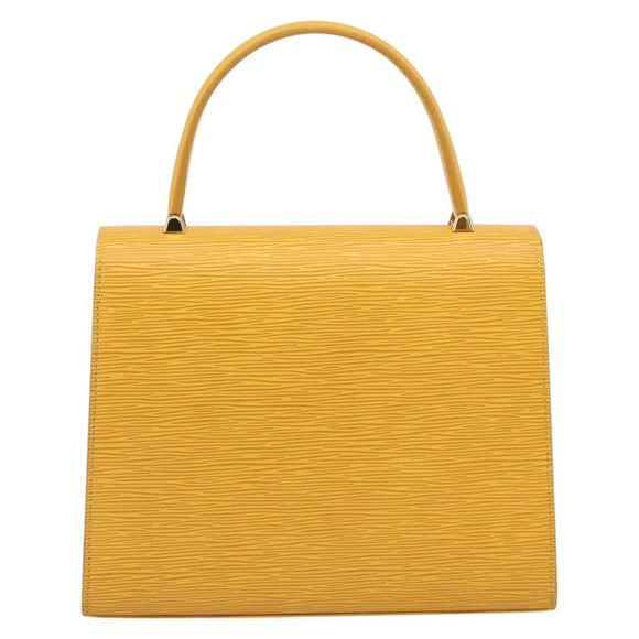 LOUIS VUITTON Epi Malesherbes Bag Tassili Yellow Jonne M52379 LV Auth 194586A