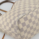 LOUIS VUITTON Damier Azur Neverfull PM Tote Bag N41362 LV Auth 194587-14