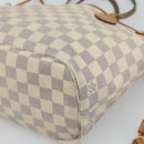 LOUIS VUITTON Damier Azur Neverfull PM Tote Bag N41362 LV Auth 194587-15