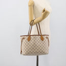 LOUIS VUITTON Damier Azur Neverfull PM Tote Bag N41362 LV Auth 194587-21