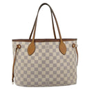 LOUIS VUITTON Damier Azur Neverfull PM Tote Bag N41362 LV Auth 194587-13