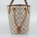 LOUIS VUITTON Damier Azur Neverfull PM Tote Bag N41362 LV Auth 194587-3