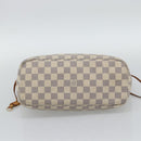 LOUIS VUITTON Damier Azur Neverfull PM Tote Bag N41362 LV Auth 194587-5