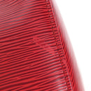 LOUIS VUITTON Epi Keepall 55 Boston Bag Red M42957 LV Auth 194589V-17