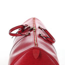 LOUIS VUITTON Epi Keepall 55 Boston Bag Red M42957 LV Auth 194589V-6