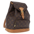 LOUIS VUITTON Monogram Montsouris MM Backpack M51136 LV Auth 194591-1