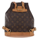 LOUIS VUITTON Monogram Montsouris MM Backpack M51136 LV Auth 194591-3