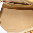 LOUIS VUITTON Nomad leather Alma Hand Bag Beige M85000 LV Auth 194592V-10