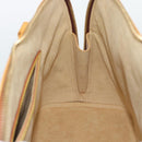 LOUIS VUITTON Nomad leather Alma Hand Bag Beige M85000 LV Auth 194592V-19