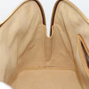 LOUIS VUITTON Nomad leather Alma Hand Bag Beige M85000 LV Auth 194592V-20
