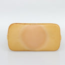 LOUIS VUITTON Nomad leather Alma Hand Bag Beige M85000 LV Auth 194592V-5