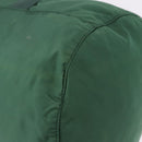 PRADA Boston Bag Nylon 2way Green Silver Auth 194594-18