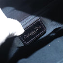 Christian Dior Trotter Canvas Hand Bag PVC Navy Gold Auth 194595V-15
