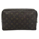 LOUIS VUITTON Monogram Trousse Toilette 28 Clutch Bag M47522 LV Auth 194597-2