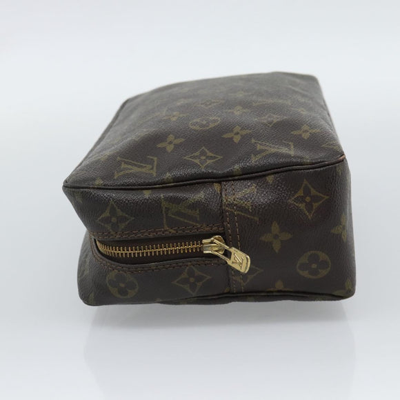 LOUIS VUITTON Monogram Trousse Toilette 28 Clutch Bag M47522 LV Auth 194597