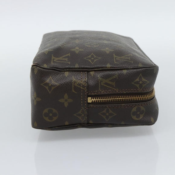 LOUIS VUITTON Monogram Trousse Toilette 28 Clutch Bag M47522 LV Auth 194597
