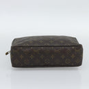 LOUIS VUITTON Monogram Trousse Toilette 28 Clutch Bag M47522 LV Auth 194597-6