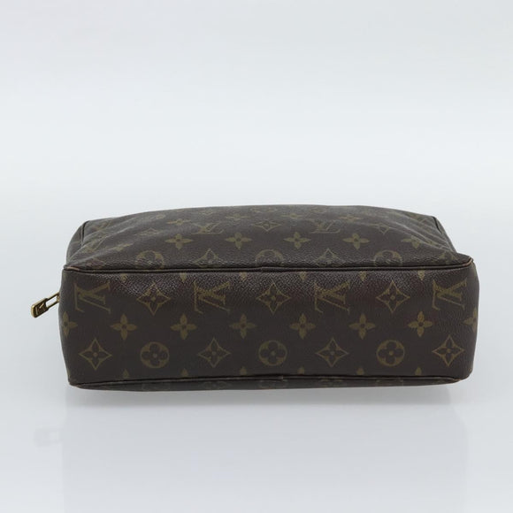 LOUIS VUITTON Monogram Trousse Toilette 28 Clutch Bag M47522 LV Auth 194597