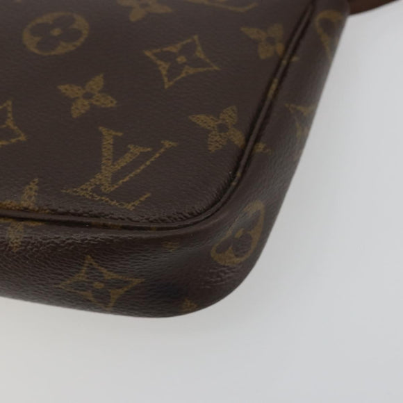 LOUIS VUITTON Monogram Pochette Accessoires Pouch M51980 LV Auth 194598