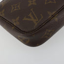 LOUIS VUITTON Monogram Pochette Accessoires Pouch M51980 LV Auth 194598-15