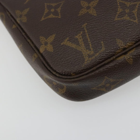 LOUIS VUITTON Monogram Pochette Accessoires Pouch M51980 LV Auth 194598