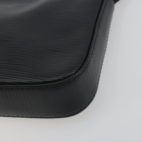 LOUIS VUITTON Epi Pochette Accessoires Pouch Black M52982 LV Auth 194599V