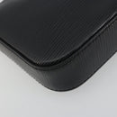 LOUIS VUITTON Epi Pochette Accessoires Pouch Black M52982 LV Auth 194599V-15