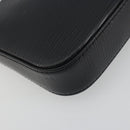 LOUIS VUITTON Epi Pochette Accessoires Pouch Black M52982 LV Auth 194599V-17