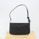 LOUIS VUITTON Epi Pochette Accessoires Pouch Black M52982 LV Auth 194599V-12