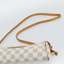 LOUIS VUITTON Damier Azur Eva Shoulder Bag 2way N55214 LV Auth 194601-10