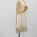 LOUIS VUITTON Damier Azur Eva Shoulder Bag 2way N55214 LV Auth 194601-24
