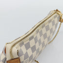 LOUIS VUITTON Damier Azur Eva Shoulder Bag 2way N55214 LV Auth 194601-6