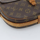 LOUIS VUITTON Monogram Jeune Fille MM Shoulder Bag M51226 LV Auth 194602-16