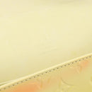 LOUIS VUITTON Monogram Vernis Thompson Street Bag Lime Yellow M91071 Auth 194603-17