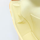 LOUIS VUITTON Monogram Vernis Thompson Street Bag Lime Yellow M91071 Auth 194603-19