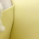 LOUIS VUITTON Monogram Vernis Thompson Street Bag Lime Yellow M91071 Auth 194603-12