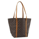 LOUIS VUITTON Monogram Sac Shopping Tote Bag M51108 LV Auth 194604-1