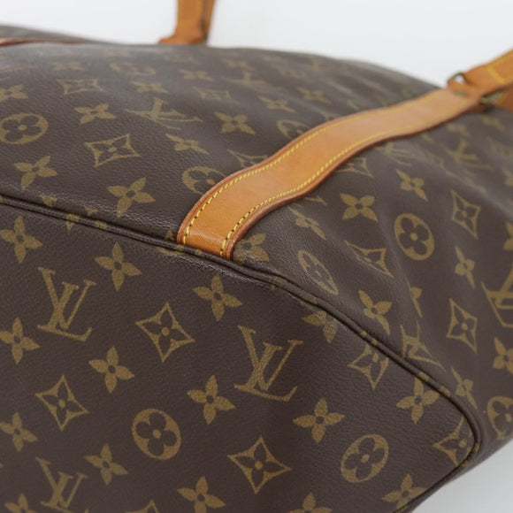 LOUIS VUITTON Monogram Sac Shopping Tote Bag M51108 LV Auth 194604