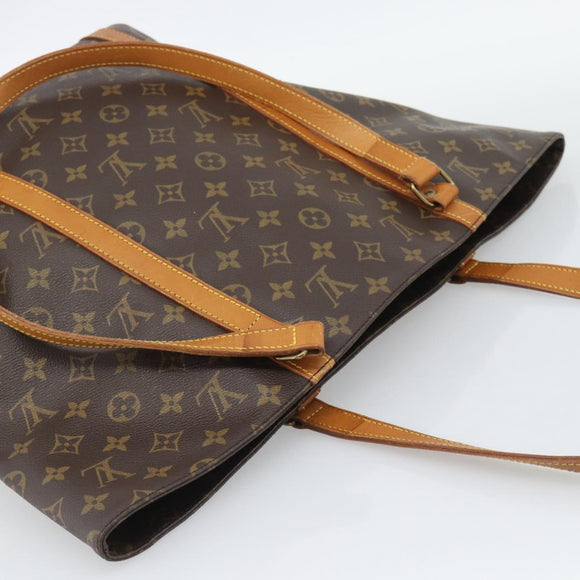 LOUIS VUITTON Monogram Sac Shopping Tote Bag M51108 LV Auth 194604