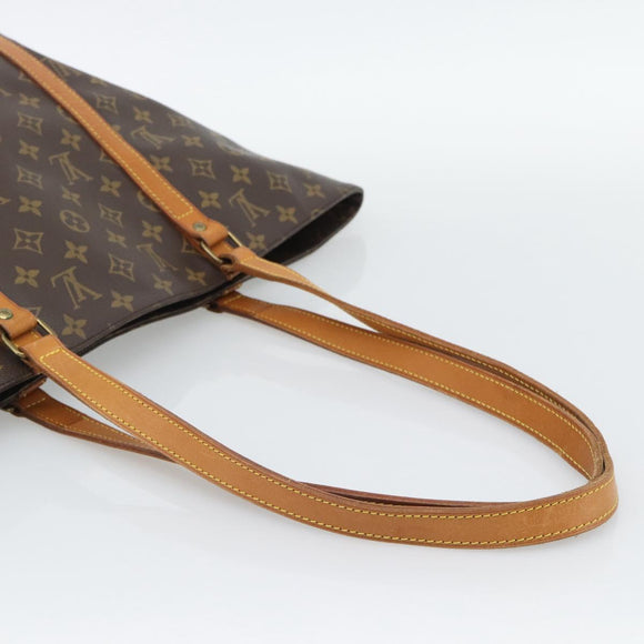 LOUIS VUITTON Monogram Sac Shopping Tote Bag M51108 LV Auth 194604