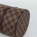 LOUIS VUITTON Damier Ebene Papillon 30 Hand Bag N51303 LV Auth 194608V-14