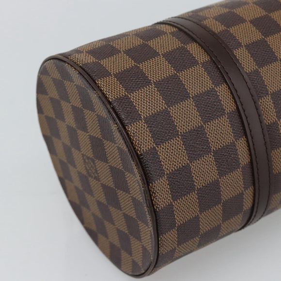 LOUIS VUITTON Damier Ebene Papillon 30 Hand Bag N51303 LV Auth 194608V