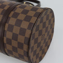 LOUIS VUITTON Damier Ebene Papillon 30 Hand Bag N51303 LV Auth 194608V-16