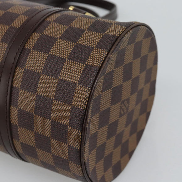 LOUIS VUITTON Damier Ebene Papillon 30 Hand Bag N51303 LV Auth 194608V