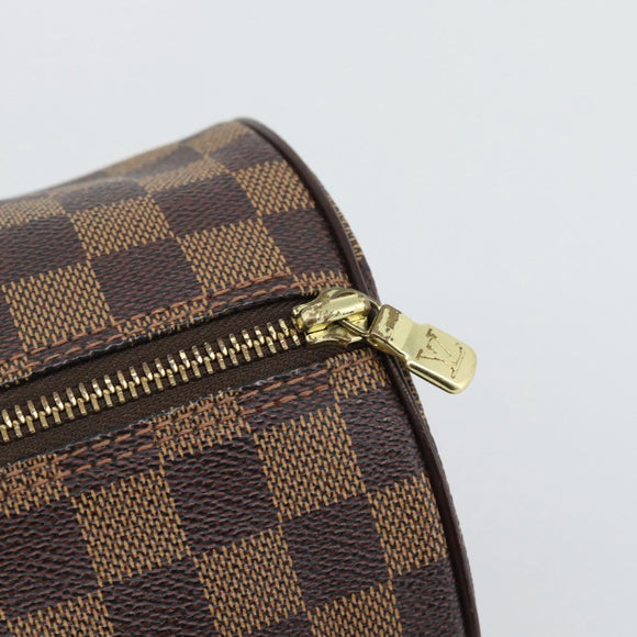 LOUIS VUITTON Damier Ebene Papillon 30 Hand Bag N51303 LV Auth 194608V
