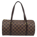 LOUIS VUITTON Damier Ebene Papillon 30 Hand Bag N51303 LV Auth 194608V-13